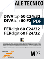 FERROLI Manuale Tecnico Caldaia DIVATOP 60