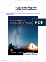 Full Download Fundamental Accounting Principles 22nd Edition Wild Solutions Manual