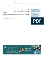 Effect of Input Parameters On Energ Local Heating SystemJournal of Physics Conference Series