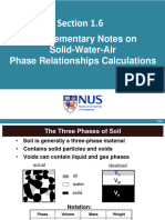 1.6 Supplementary Notes On Solid-Water-Air Phase Relationships Calculations