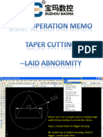 Taper Cut-Laid Abnormaity