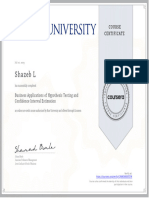 Coursera Course III