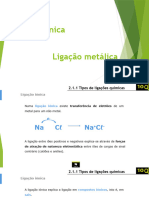 Ligacoes Ionica e Metalica Aula