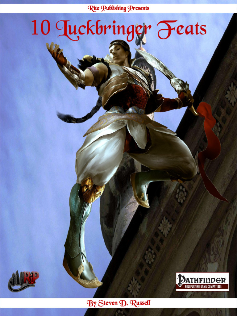 Rite Publishing - 10 Luckbringer Feats | PDF | Copyright | License