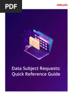 Data Subject Rights Request Guide