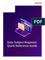 Data Subject Rights Request Guide