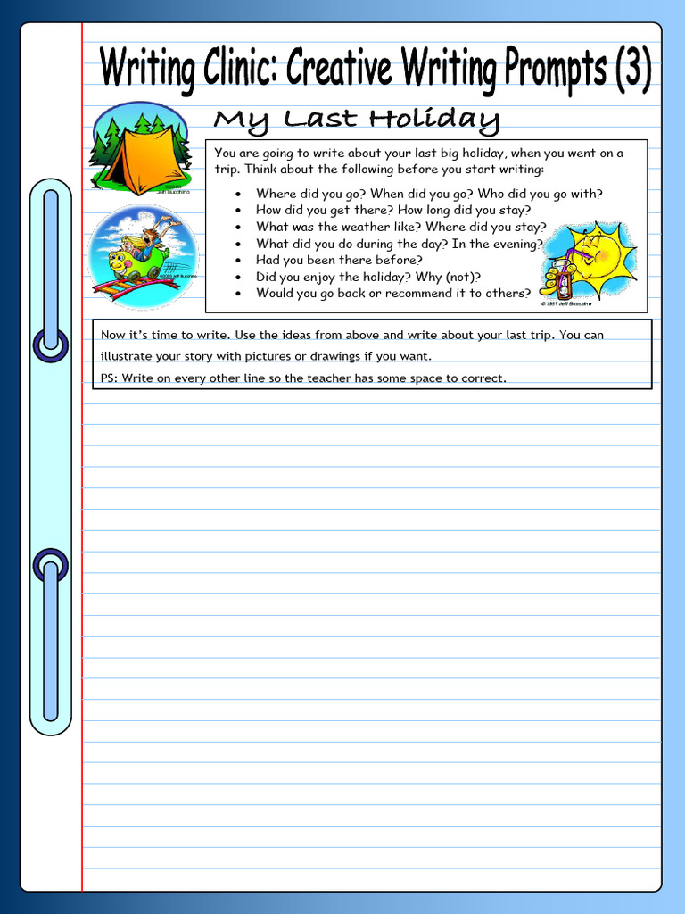 Write A Composition About Your Last Christmas Holiday