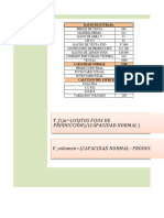 Costeo Variable y Total - Ajuste Por Capacidad Normal