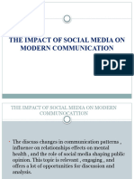 The Impact of Social Media On Modern Communocattion-1
