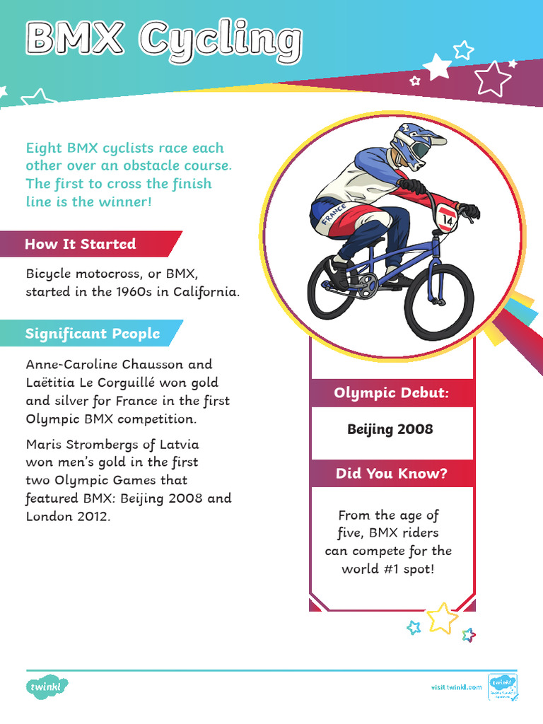 BMX Cycling: History and Olympics | PDF