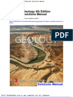 Full Download Exploring Geology 4th Edition Reynolds Solutions Manual
