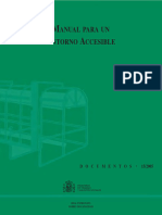 Manual para Un Entorno Accesible - 2005 España