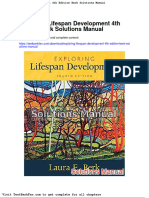 Full Download Exploring Lifespan Development 4th Edition Berk Solutions Manual