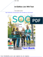 Full Download Soc 2014 3rd Edition Jon Witt Test Bank