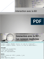 Interaction Avec BD