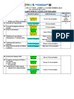 Actividades para El Aniversario I.E30238