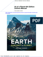 Full Download Earth Portrait of A Planet 6th Edition Marshak Solutions Manual