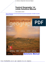 Full Download Exploring Physical Geography 1st Edition Reynolds Solutions Manual