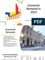Proiect Economia Romaniei in 2023