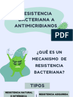 Presentación Ciencia Microbiología Divertida y Sencilla Amarillo y Turquesa