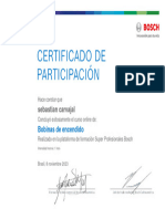 Bobinas de Encendido - Certificado