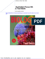 Full Download Biology An Australian Focus 5th Edition Knox Test Bank