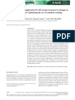 Deep Neural Network Application For 4D Seismic Inversion To Changes Inpressure and Saturation Optimizing The Use of Synthetic Training