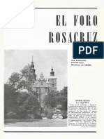 El Foro Rosacruz, Octubre de 1973