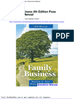 Full Download Family Business 4th Edition Poza Solutions Manual