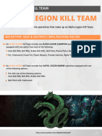 Alpha Legion Kill Team