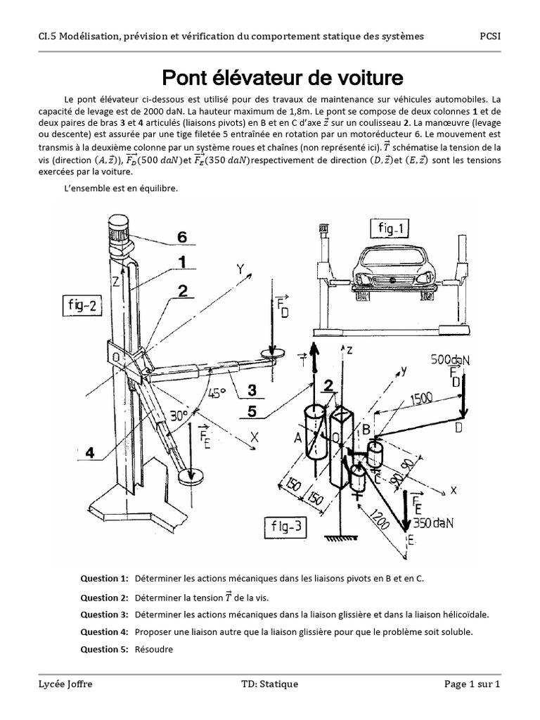 Schéma électrique pont élévateur 2 colonnes PDF — free download