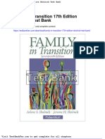 Full Download Family in Transition 17th Edition Skolnick Test Bank