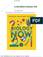 Full Download Biology Now 2nd Edition Houtman Test Bank