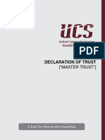 UCS Declaration of Trust