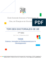 TDR Doctoriales 2023