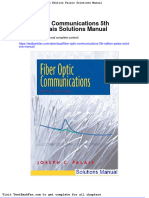 Full Download Fiber Optic Communications 5th Edition Palais Solutions Manual