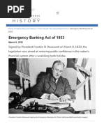 Emergency Banking Act of 1933 - Federal Reserve History
