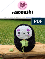 Kaonashi Crochet Pattern ENGLISH Version - 2