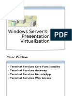 W2K8 PresentationVirtualization PPT