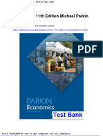 Full Download Economics 11th Edition Michael Parkin Test Bank
