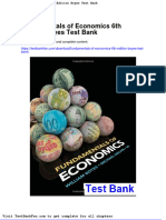Full Download Fundamentals of Economics 6th Edition Boyes Test Bank