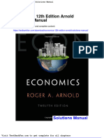 Full Download Economics 12th Edition Arnold Solutions Manual