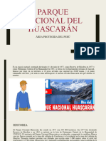 Parque Nacional Del Huascarán-Trabajo