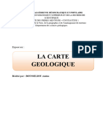 La Carte Géologique