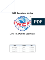 MK 0034 Level 1 and WOCRM User Guide