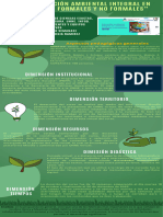 Infografia Reciclaje Ecologia Ilustrado Verde Oscuro