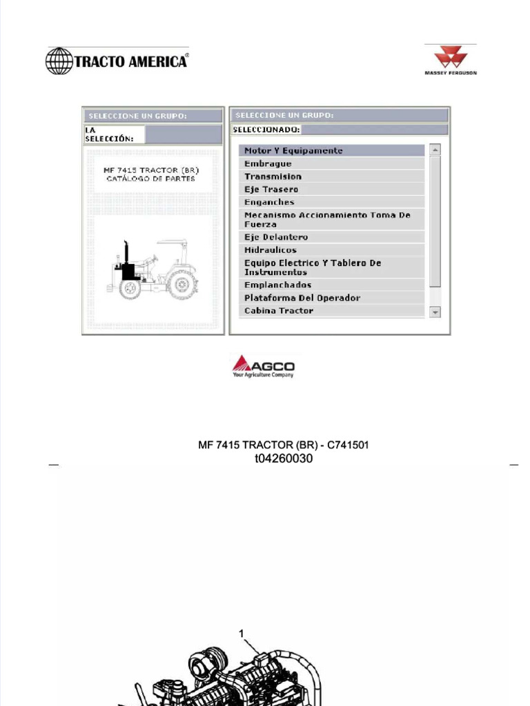 PDF MF 7415 Parts PDF - Compress | PDF