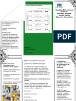 Triptico de Seguridad