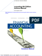 Full Download Financial Accounting 9th Edition Harrison Solutions Manual