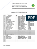 Data Siswa Siswi SMP PKM